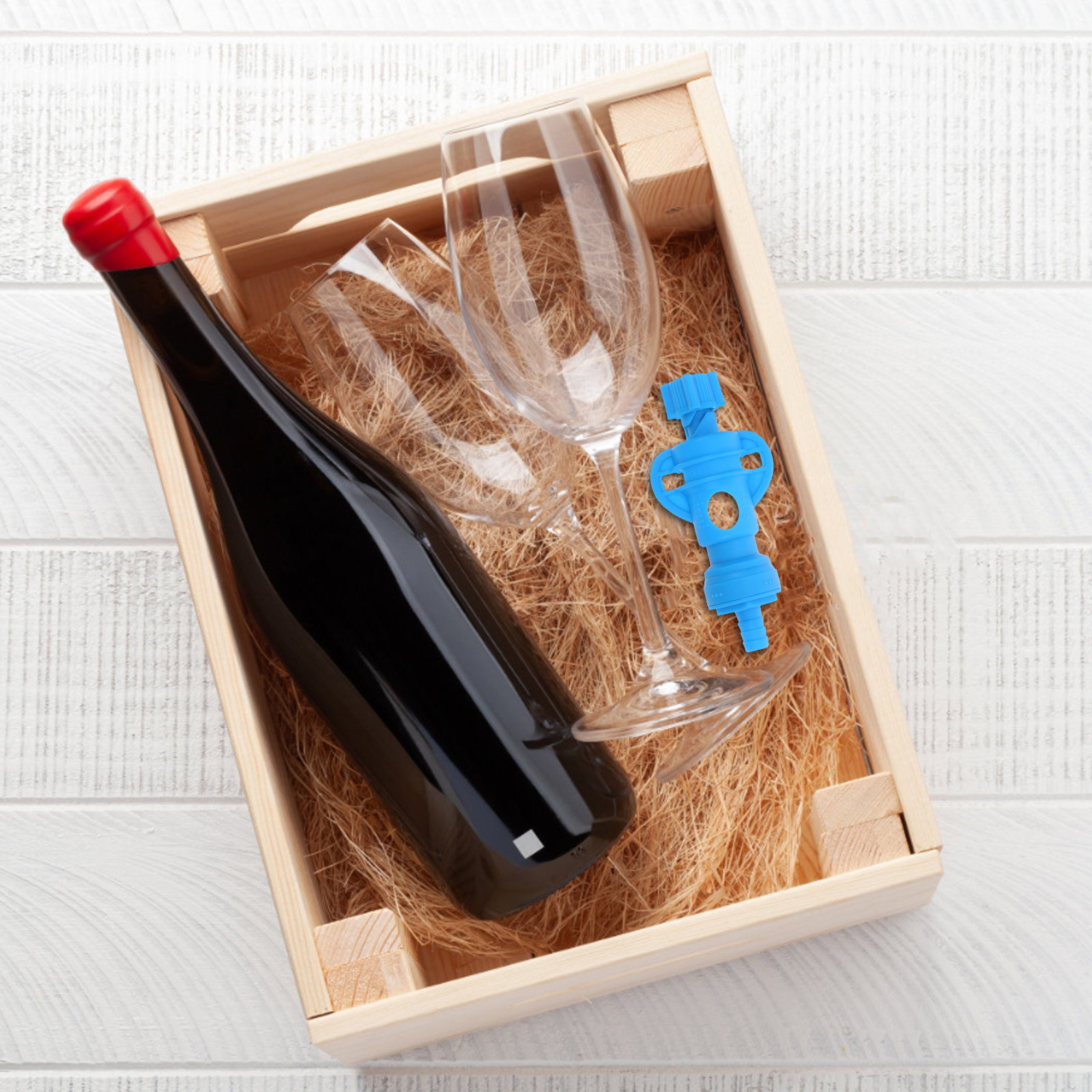 Wine Beer Type - Connector for Wine Bags Pouches Refill