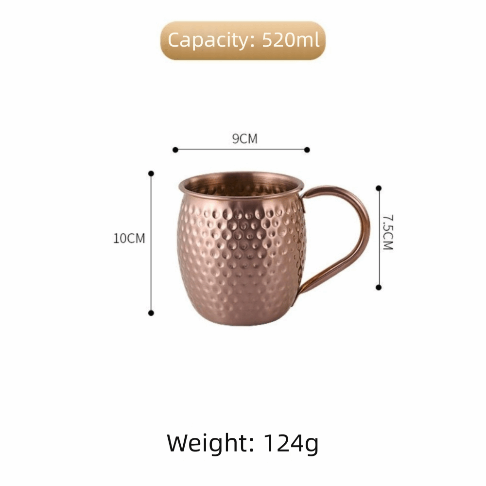 Wine Beer Coffee - Creative 520ml Moscow Mule Mug Rust-proof