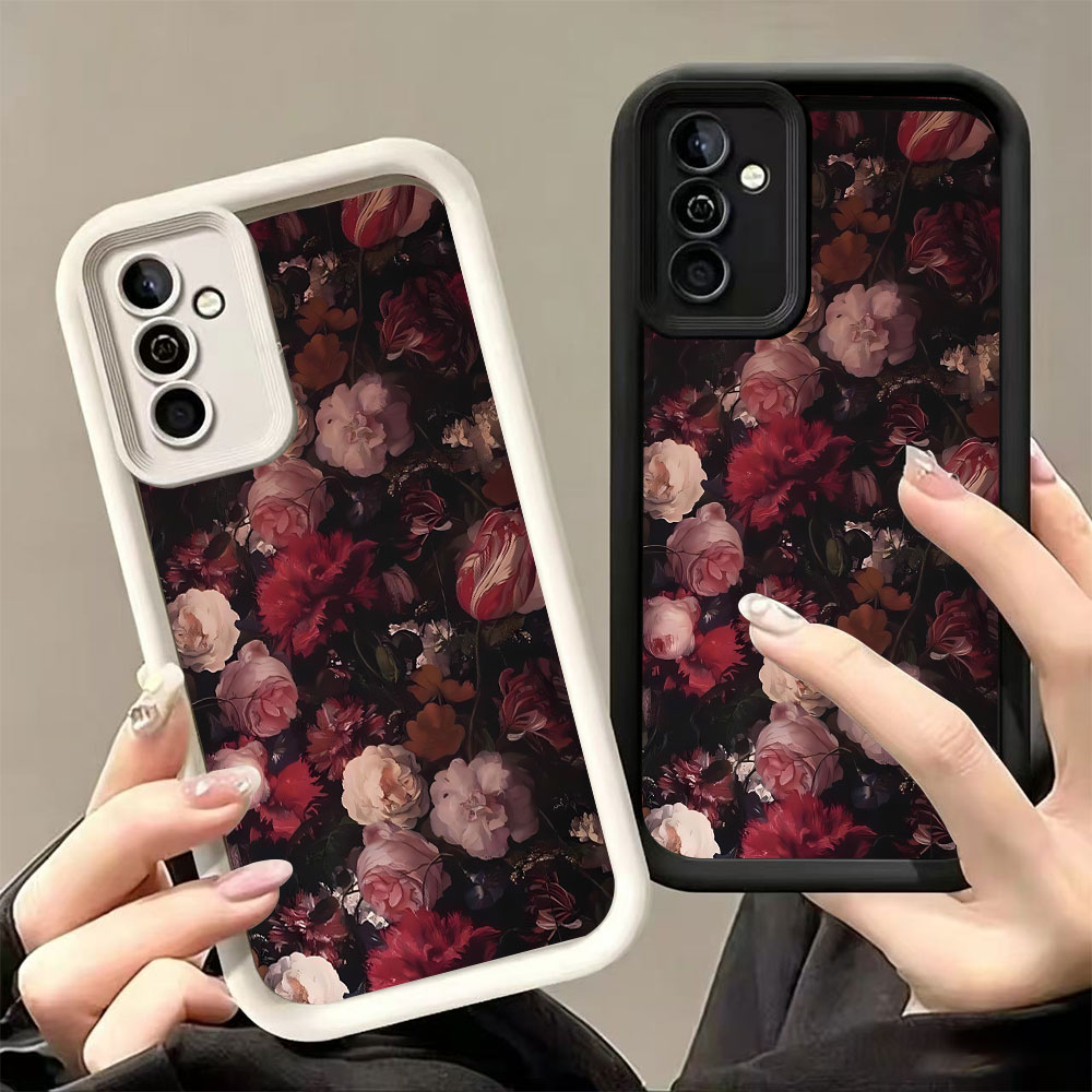 Wine & Beer Packages - Wine Red Rose Pattern Phone Case