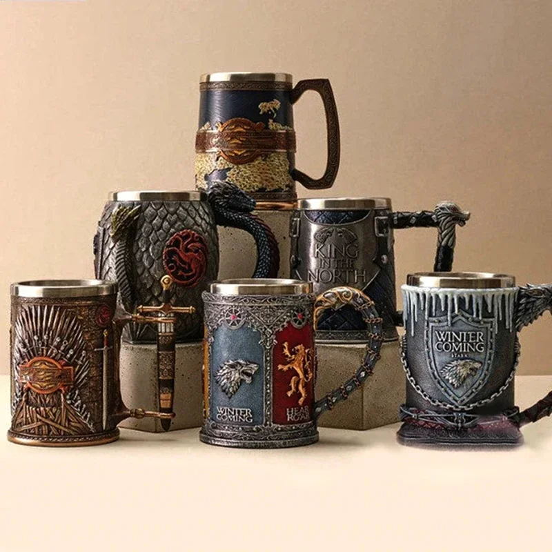 3D Beer Mugs Coffee Cups Gothi - огляд і ціна Wine Beer Coffee
