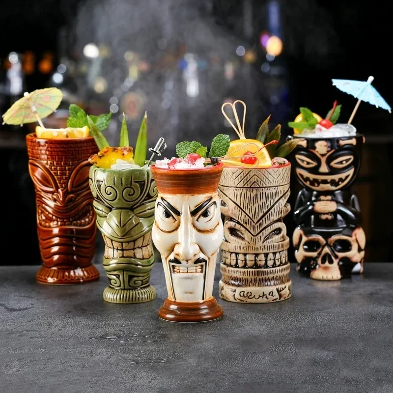 60 Types Ceramic Hawaii Tiki M - огляд і ціна Wine Beer Type