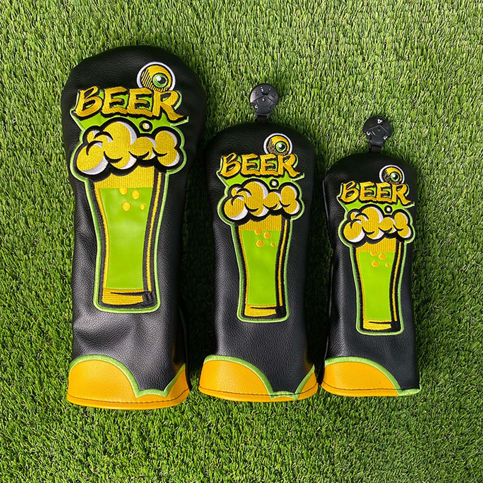 Beer Embroidery PU Leather Gol - огляд і ціна Beer & Wine Grab