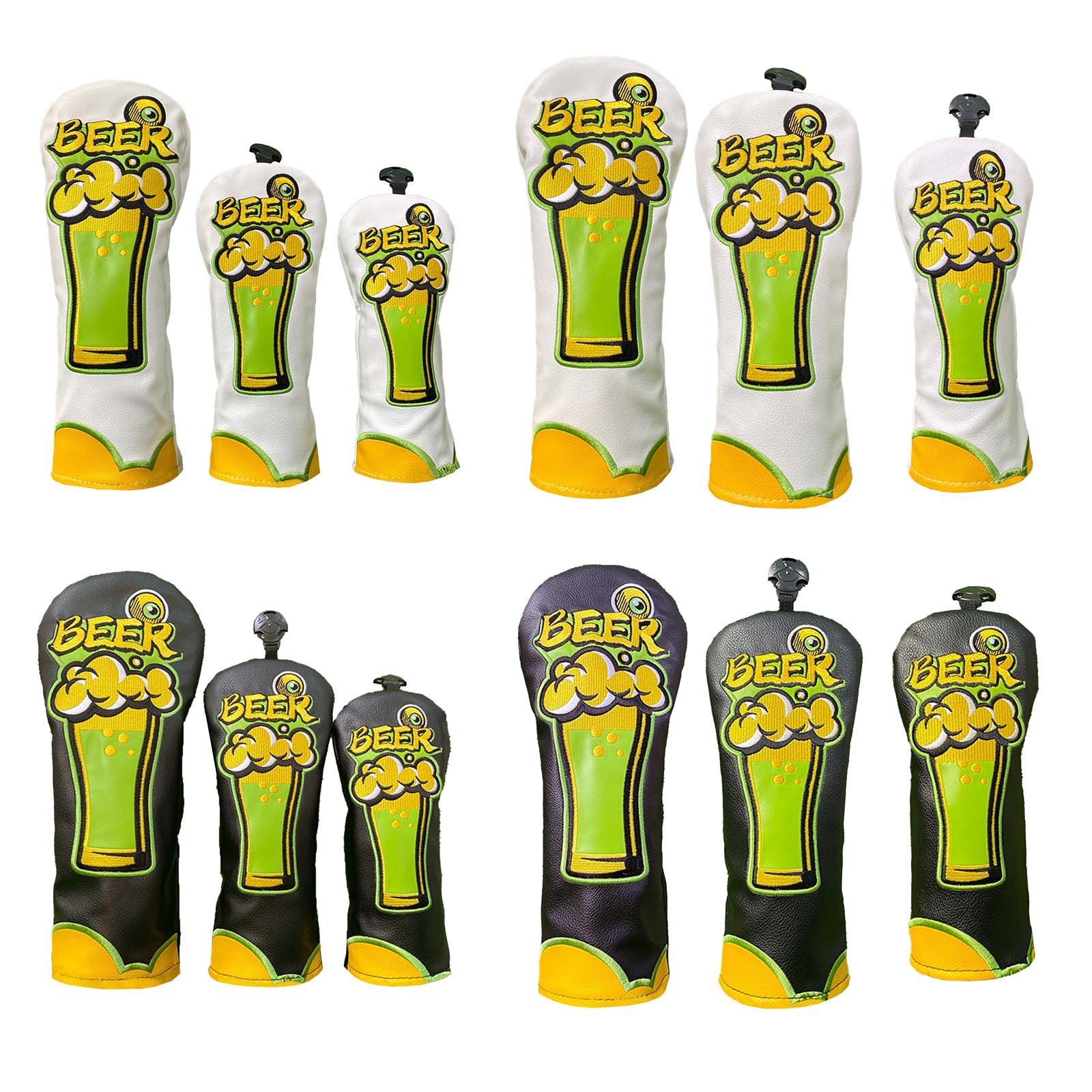 Beer Embroidery PU Leather Gol - огляд і ціна Beer & Wine Grab