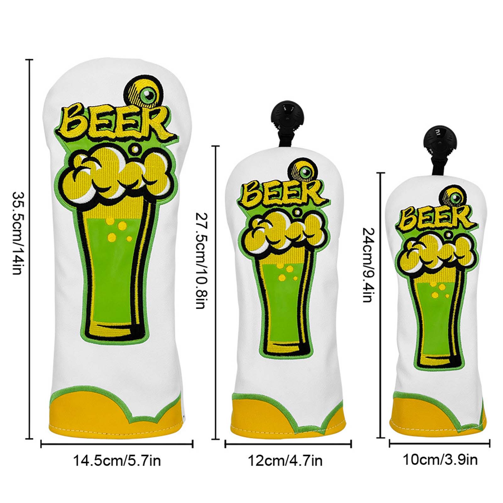 Beer Embroidery PU Leather Gol - огляд і ціна Beer & Wine Grab