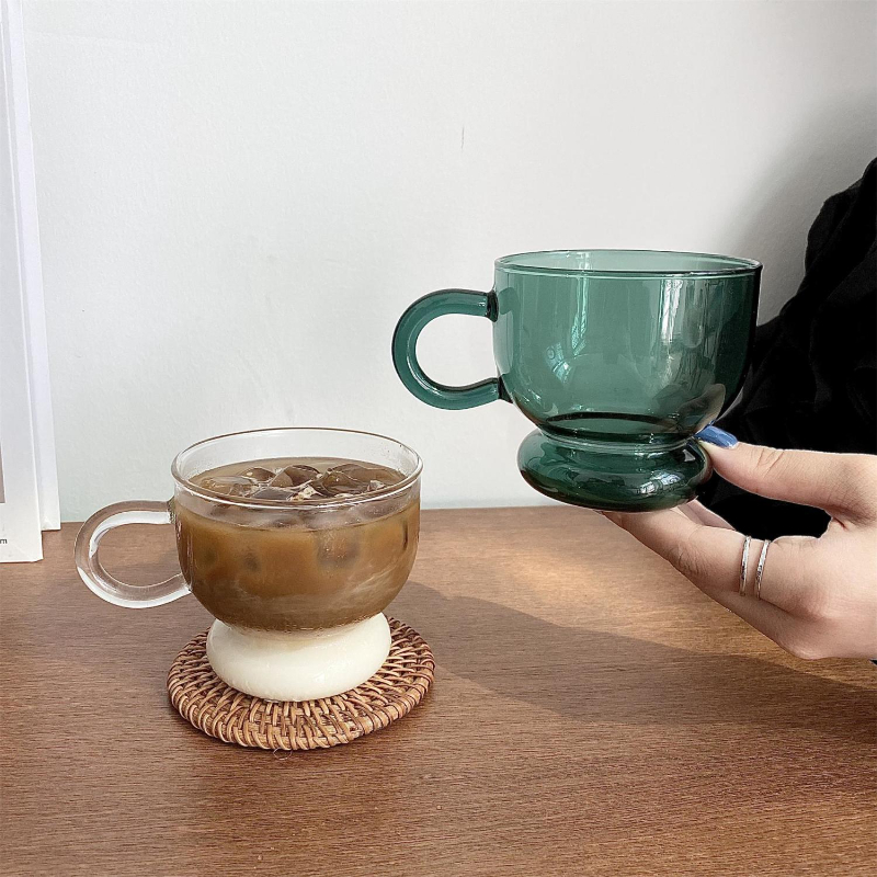 2PC Nordic glass coffee cup mi - огляд і ціна Wine Beer House