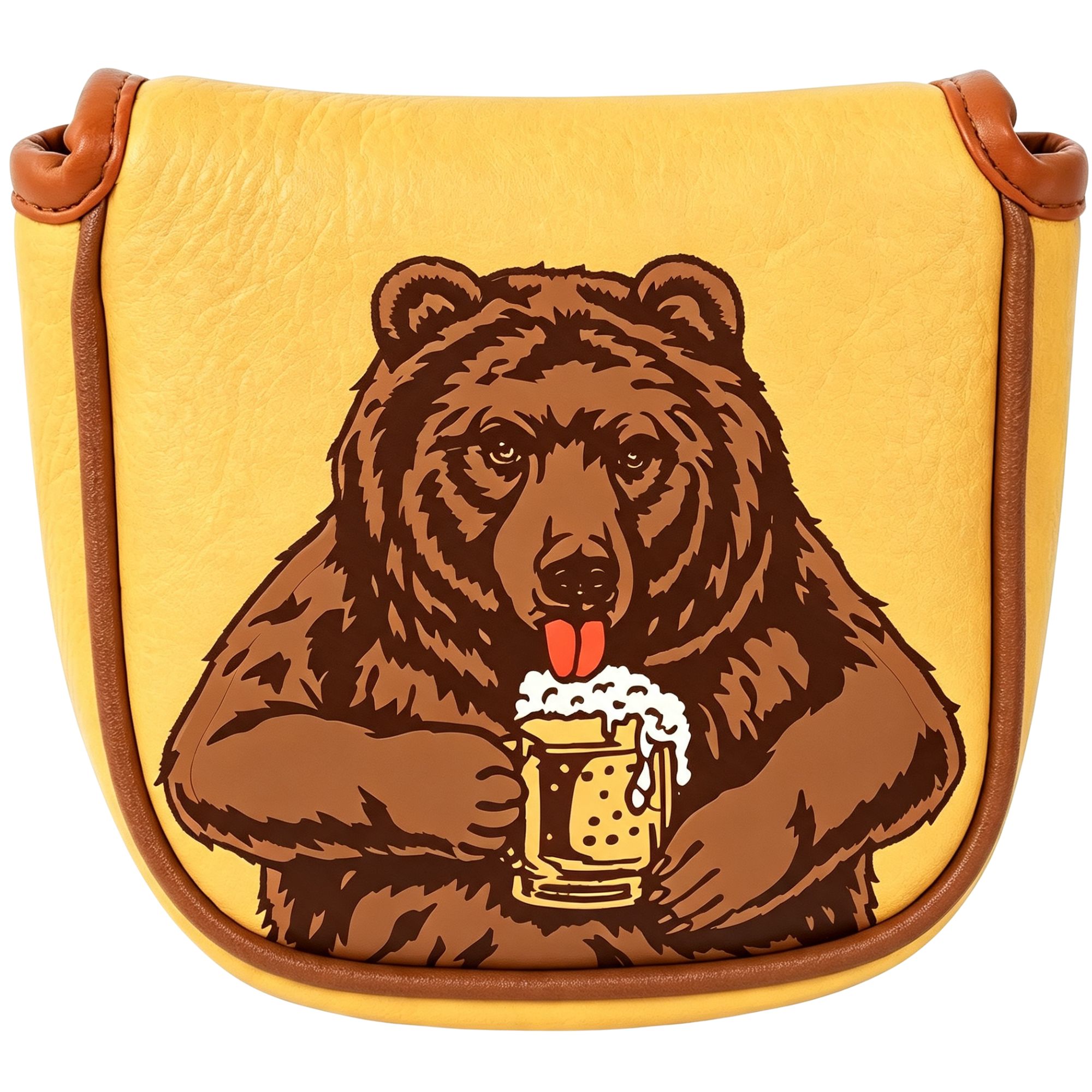 Skull Embroidered Golf Mallet  - огляд і ціна Beer & Wine Grab