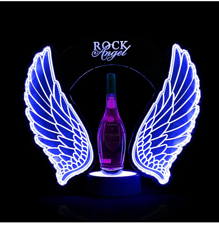 Rechargeable LED Flashing Ange - огляд і ціна Wine Beer Bottle