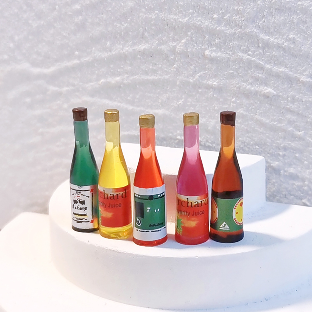5Pcs 1/12 Dollhouse Miniature  - огляд і ціна Wine Beer House
