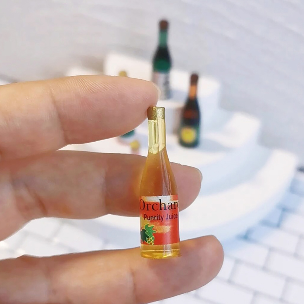 5Pcs 1/12 Dollhouse Miniature  - огляд і ціна Wine Beer House