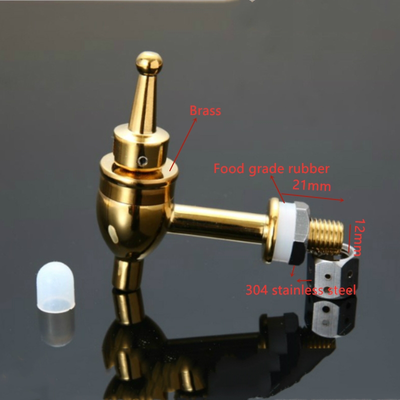 Copper Wine Barrel Spigot Beve - огляд і ціна Wine Beer House