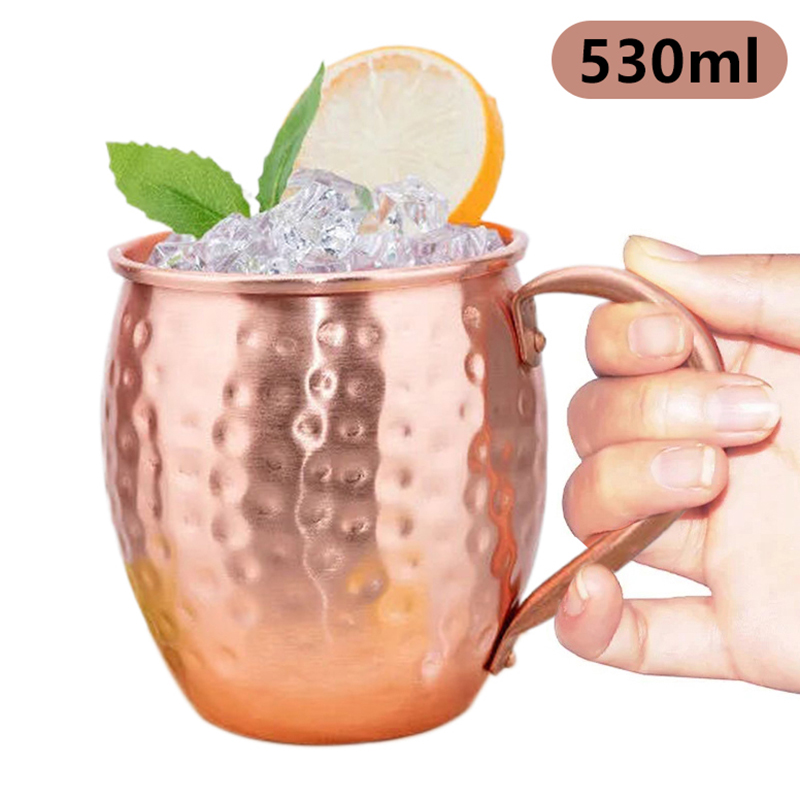 【F】530ml 100% Copper Moscow Mu - огляд і ціна Wine Beer Coffee