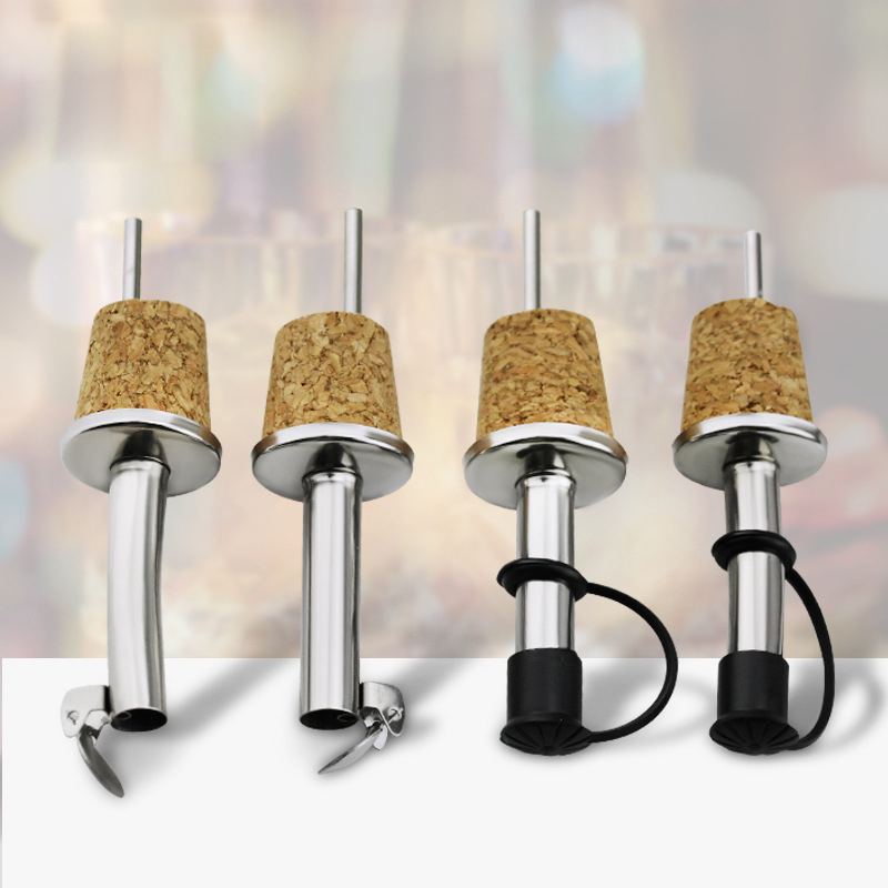 Wooden Cork Red Wine Pourer Oi - огляд і ціна Wine Beer Tasting