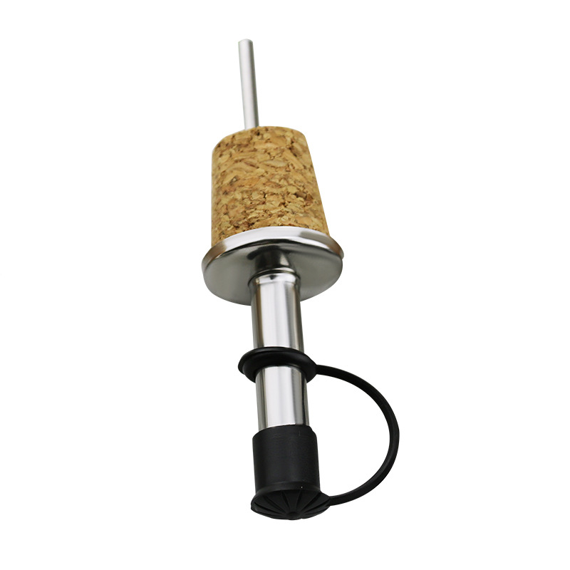 Wooden Cork Red Wine Pourer Oi - огляд і ціна Wine Beer Tasting