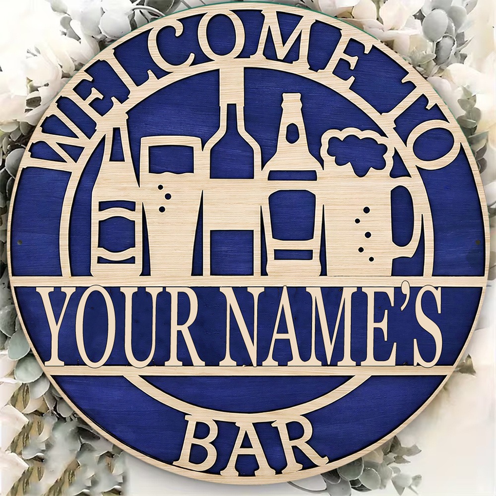 [2D Flat] 1pc Custom Name Holl - огляд і ціна Wine In Beer Name