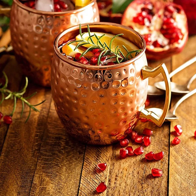 1-6PCS Cocktail Wine Cup Mosco - огляд і ціна Wine Beer Coffee
