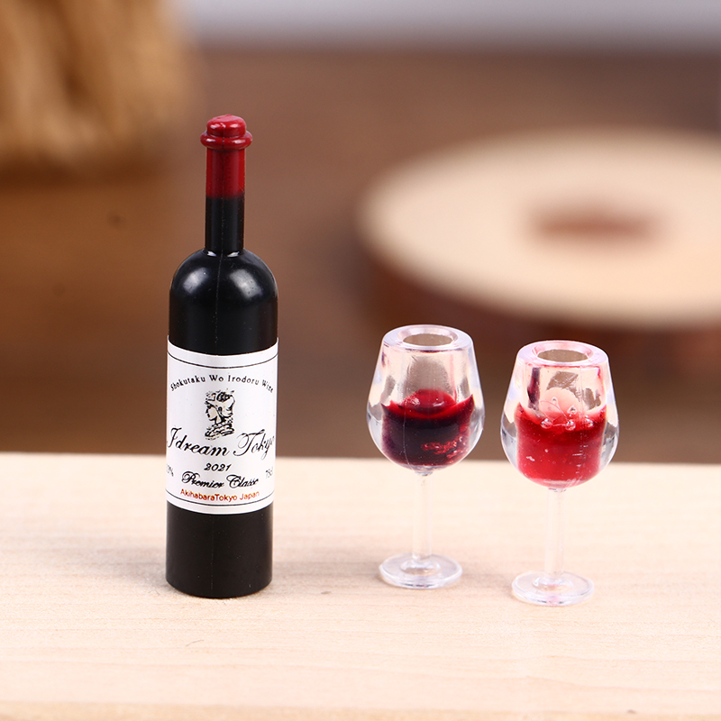 5Pcs 1:12 Dollhouse Miniature  - огляд і ціна Wine Beer House
