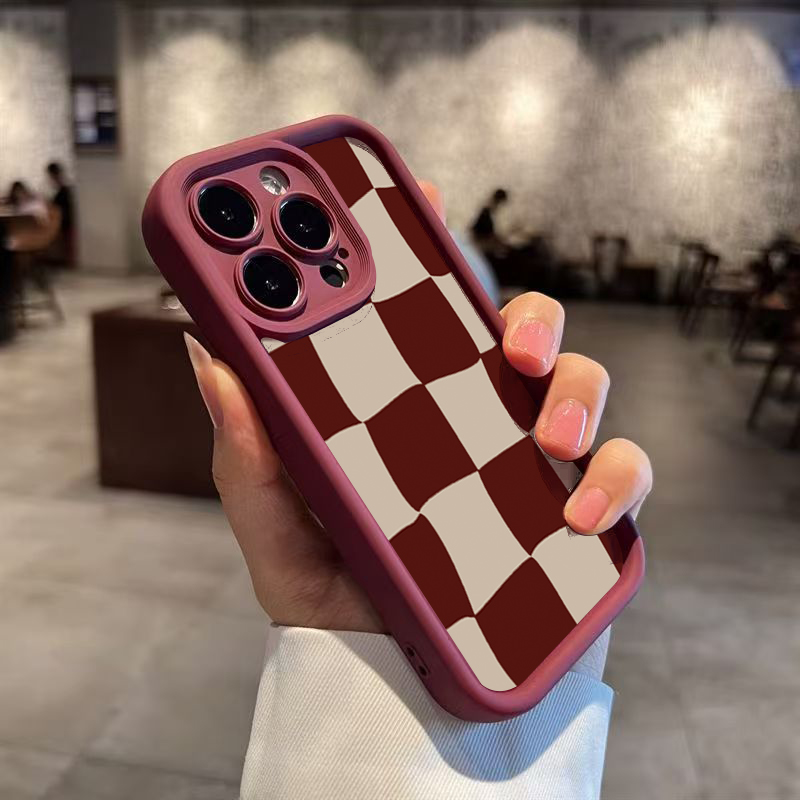 Wine Red Deform Grid Pattern P - огляд і ціна Wine & Beer Packages