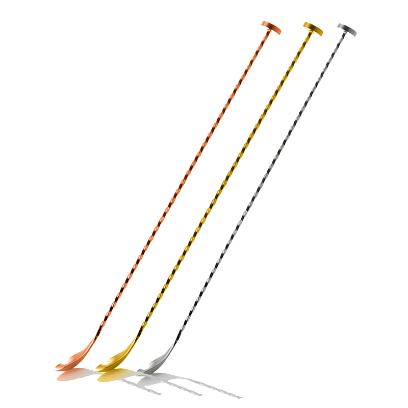 Free Shipping 40cm Stainless S - огляд і ціна Bar Spoon Twisted