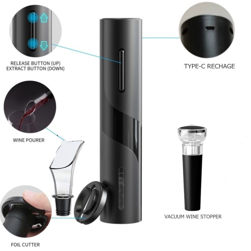 Rechargeable Multifunction Ele - огляд і ціна Wine Beer Bottle