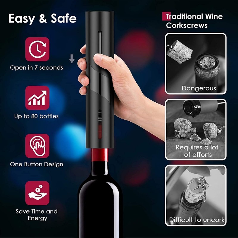 Rechargeable Multifunction Ele - огляд і ціна Wine Beer Bottle