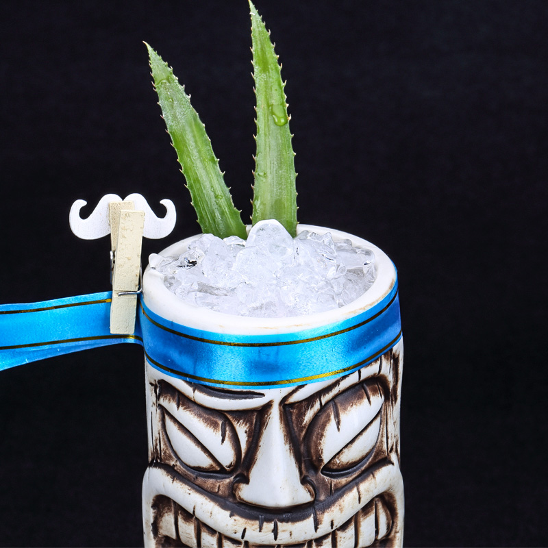 600ml Ceramic Tiki Mug Creativ - огляд і ціна Wine Beer Coffee