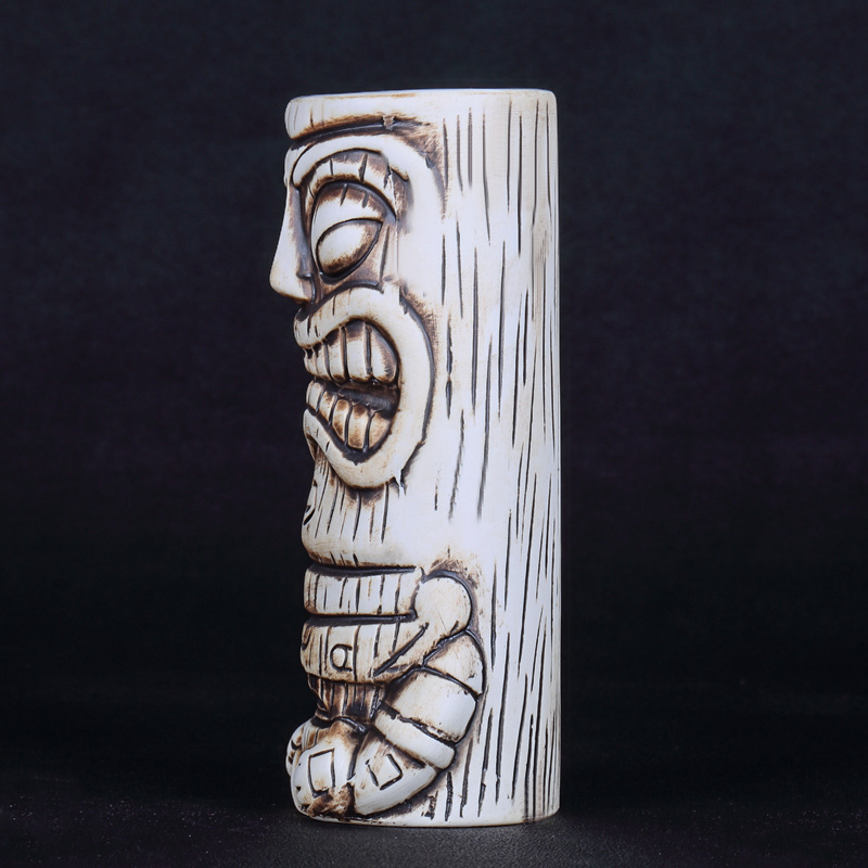 600ml Ceramic Tiki Mug Creativ - огляд і ціна Wine Beer Coffee