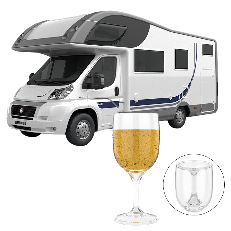 Folding Wine Glass Transparent - огляд і ціна Wine & Beer Packages