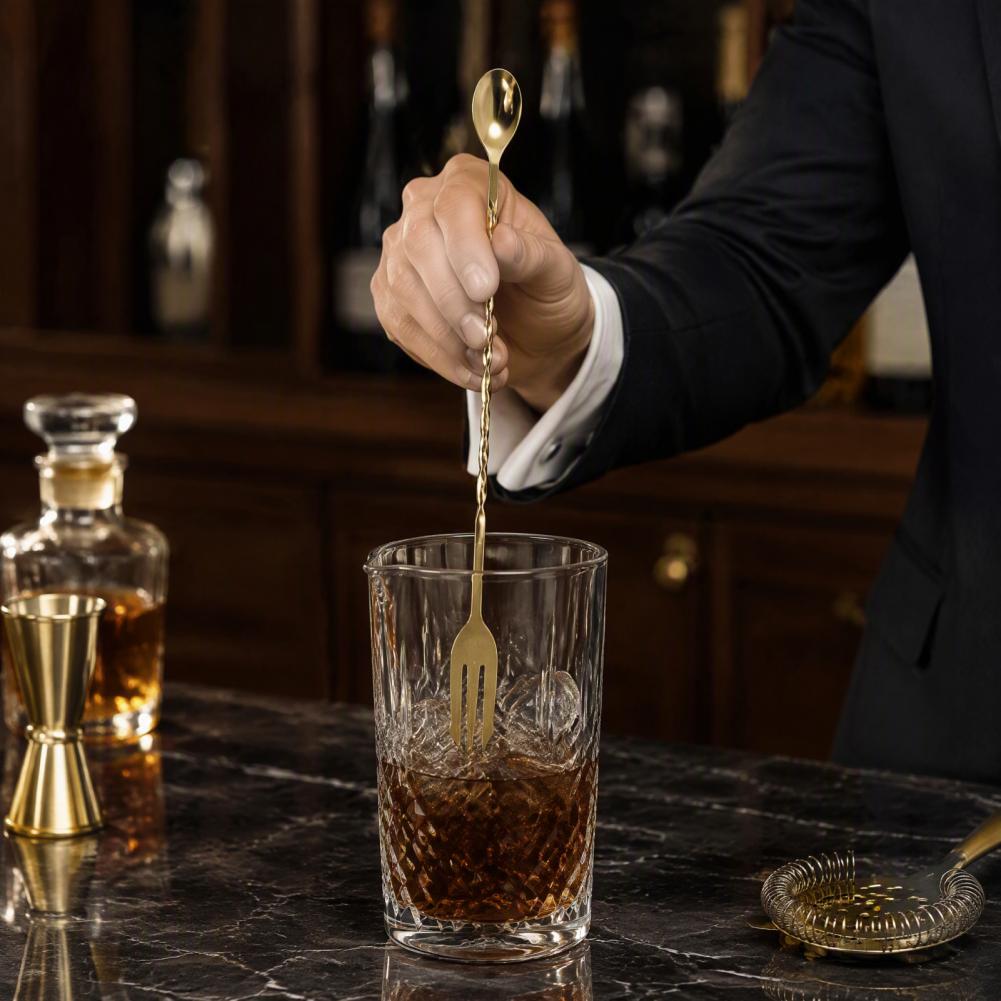 Stainless Steel Cocktail Stirr - огляд і ціна Bar Spoon Twisted