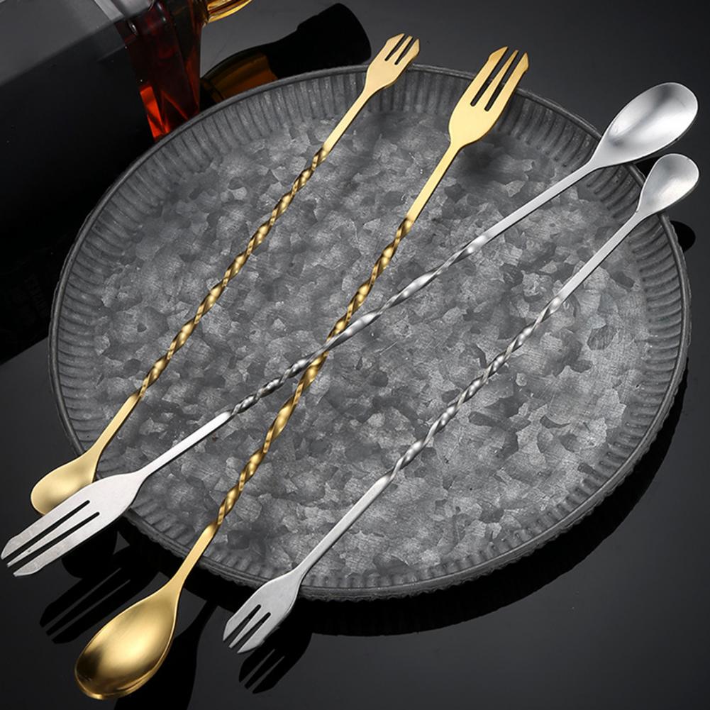 Stainless Steel Cocktail Stirr - огляд і ціна Bar Spoon Twisted