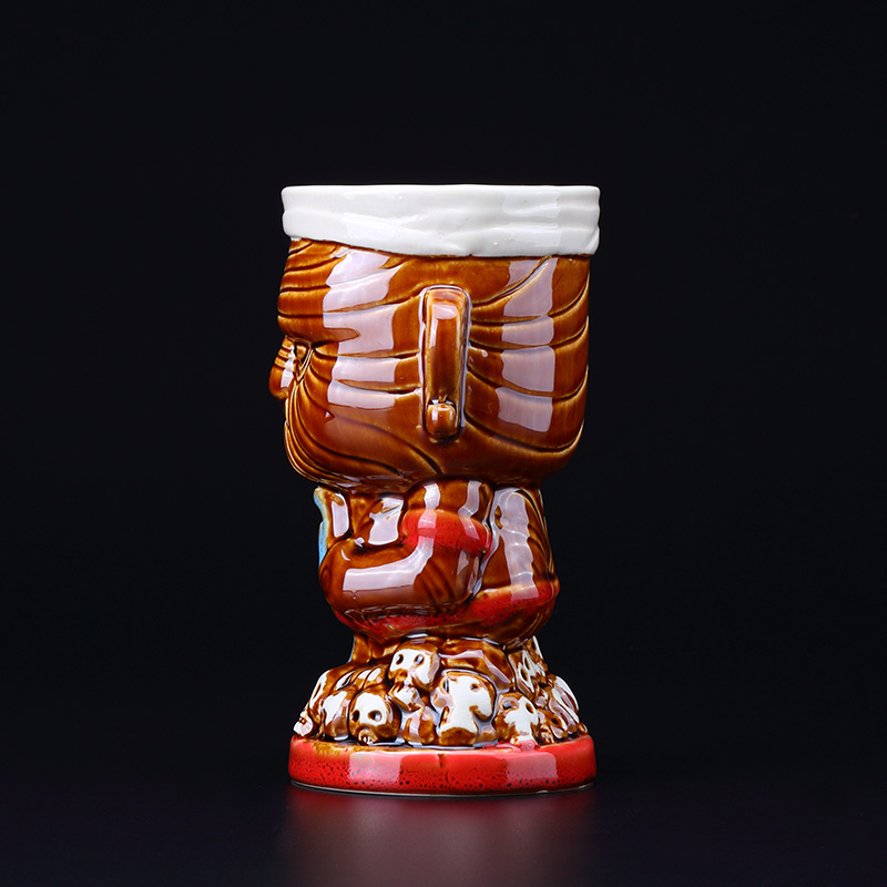 520ml Ceramic Tiki Mug Creativ - огляд і ціна Wine Beer Coffee
