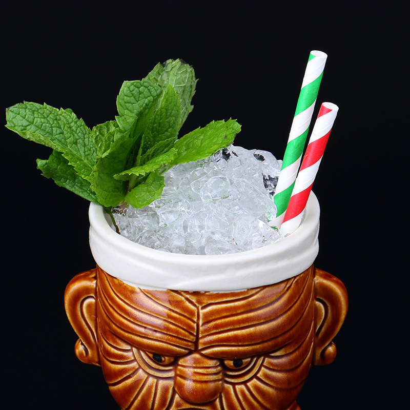 520ml Ceramic Tiki Mug Creativ - огляд і ціна Wine Beer Coffee
