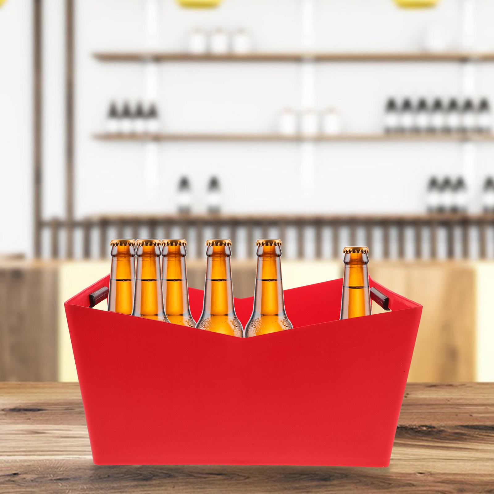 Plastic Bucket Beer Tub V Type - огляд і ціна Wine Beer Type