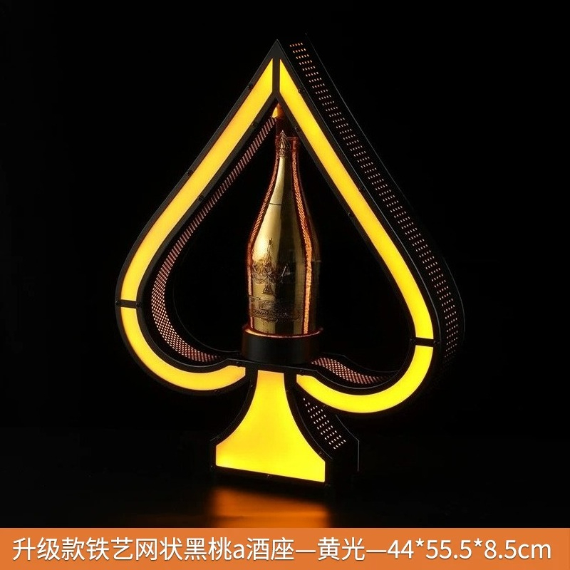 Iron Art LED Light Up Wine Bot - огляд і ціна Wine Beer Bottle