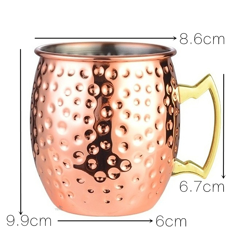 1pcs 550ml Moscow Mule Copper  - огляд і ціна Wine Beer Coffee