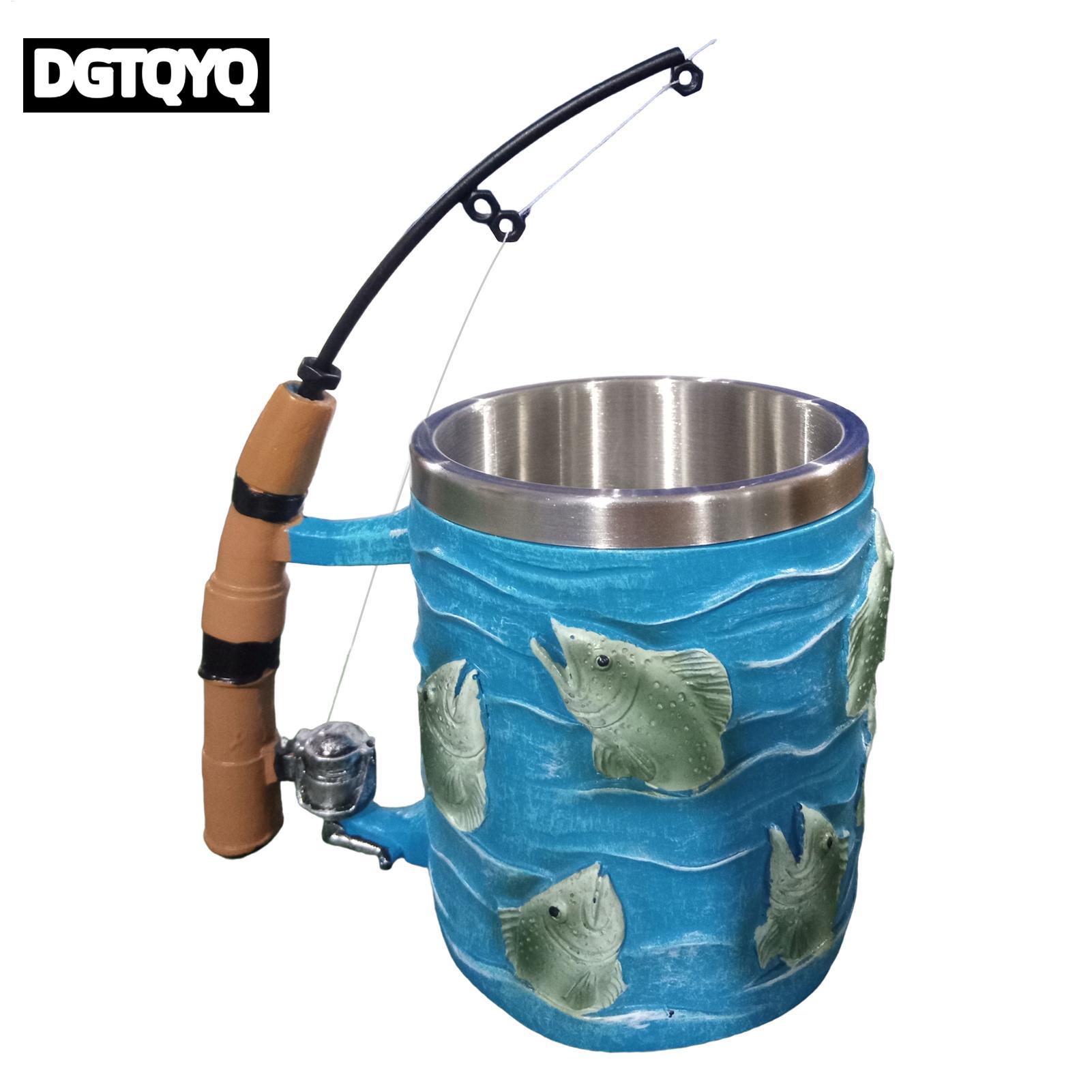 Coffee Mug Resin 3D Fish Cold  - огляд і ціна Wine Beer Coffee