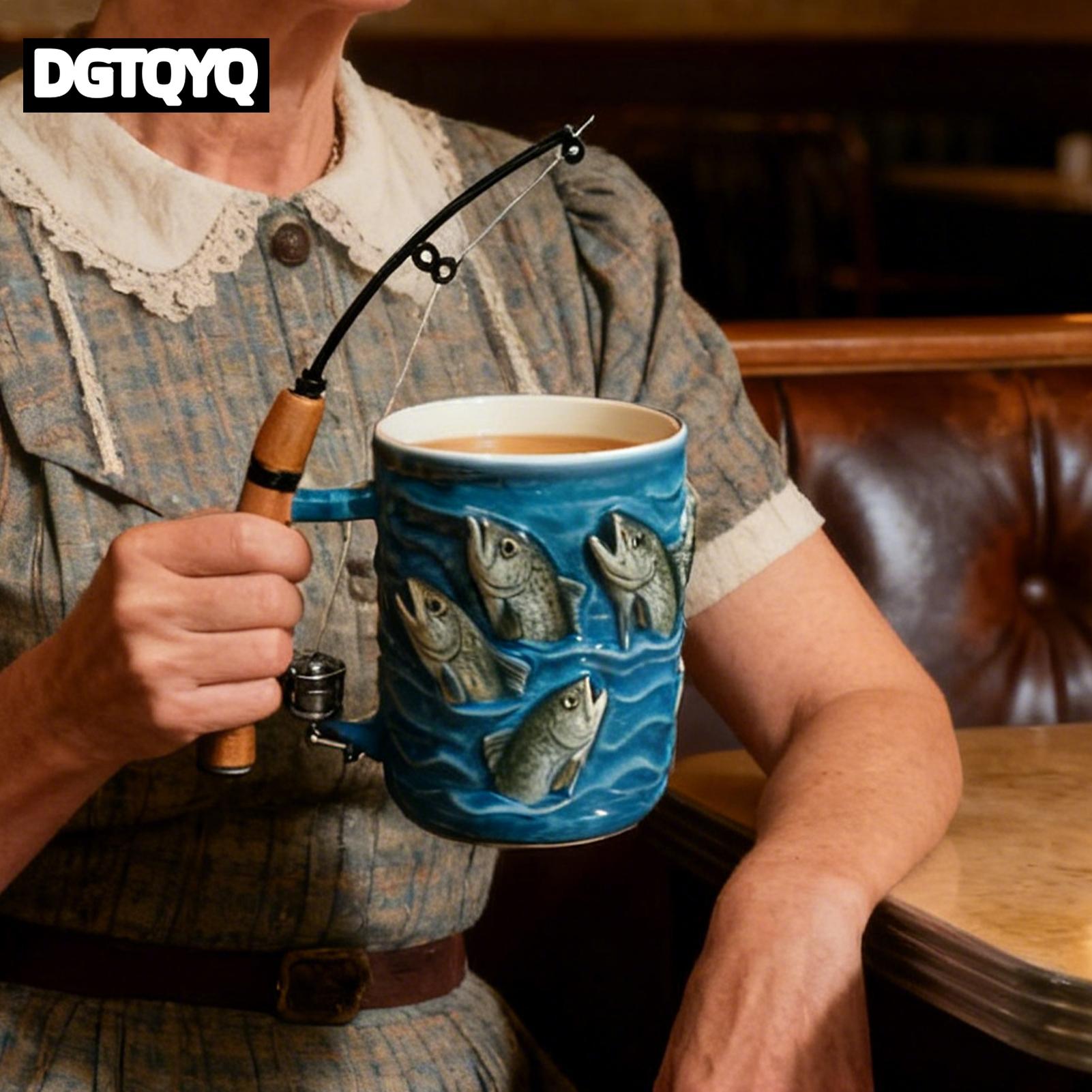 Coffee Mug Resin 3D Fish Cold  - огляд і ціна Wine Beer Coffee