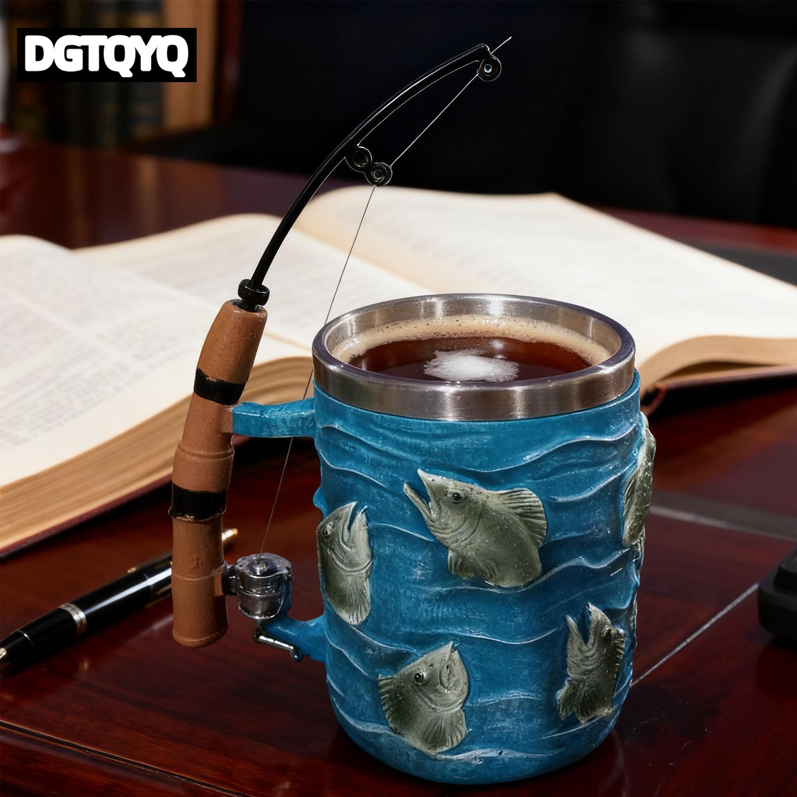 Coffee Mug Resin 3D Fish Cold  - огляд і ціна Wine Beer Coffee